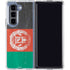 Afghanistan Flag Distressed Galaxy Z Fold5 5G Clear Case